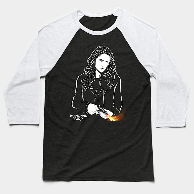 Wynonna Earp witch peacemaker Baseball T-Shirt by sapb-artwork